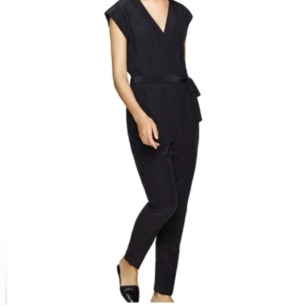 Aritzia Babaton Silk Jumpsuit - size small